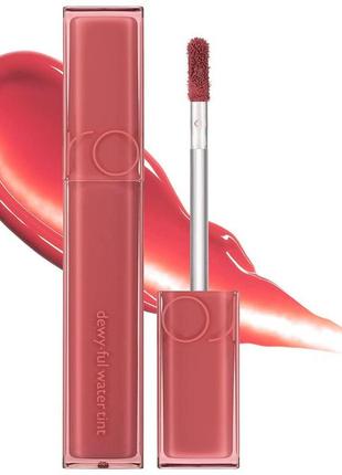 Rom&nd - глянцевий тінт для губ - dewyful water tint - 01 in coral - 5g