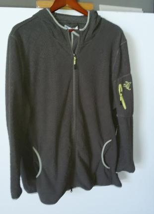 Кофта толстовка ulla popken sportswear, размер 52-54-56 (eu 48-50 )