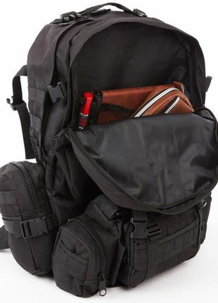 Рюкзак тактический 50 литров (+3 подсумки) качественный штурмовой для похода и путешествий xd-144 рюкзак баул10 фото