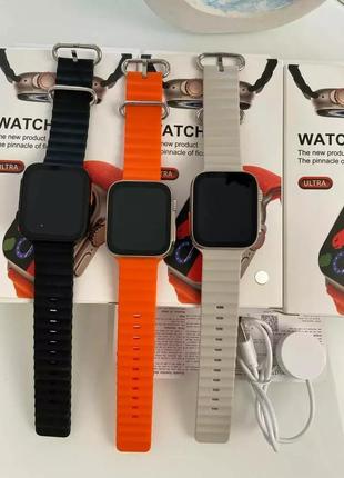 Умные часы smart watch gt9 ultra (оранжевый)