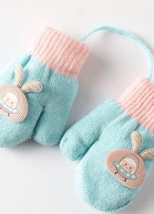 Махрові рукавиці для діток 6-24 міс.