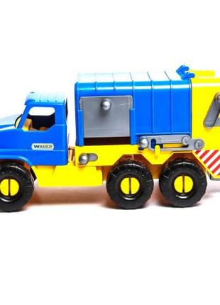 Авто муссоровоз детский city truck 49*21*19 см wader (39399)