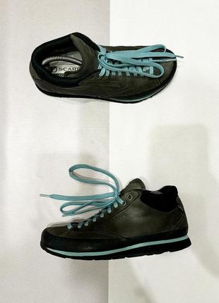 Зимние ботинки кожаные scarpa aspen gore tex оригинал 40 размер