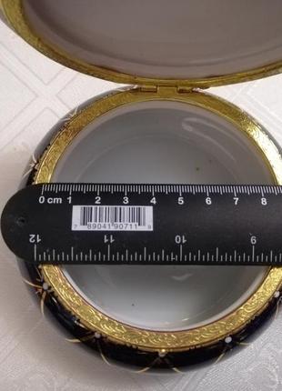 Шкатулка фарфор limoges франция