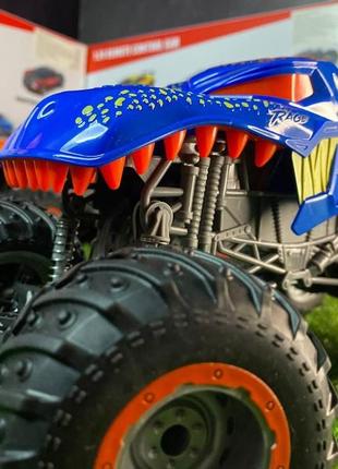 Джип на радиоуправлении "drago drive" синий. машинка на пульте, джип на пульте управления