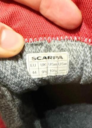 Зимові ботінки scarpa gore tex 44 розмір оригінал8 фото