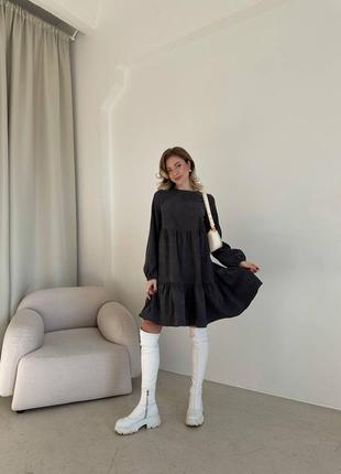 Женское вельветовое платье короткое черное серое голубое бежевое коричневое