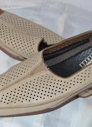 Туфлі мокасіни шкіряні rieker розмір 39, туфли мокасини размер 395 фото