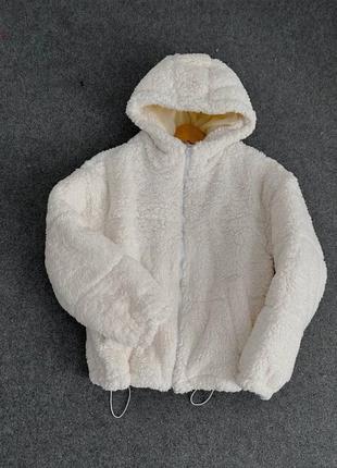 Хутряна утеплена куртка4 фото