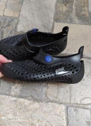 Гумові босоніжки резиновые  босоножки крокси