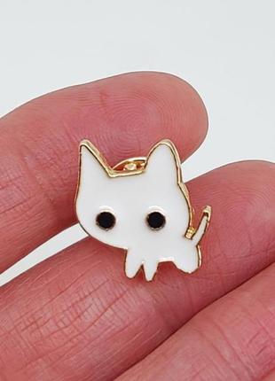 Брошь бижутерная "котик" арт. 04461