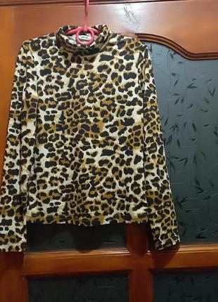 Леопардовий гольф shein 9-10 років