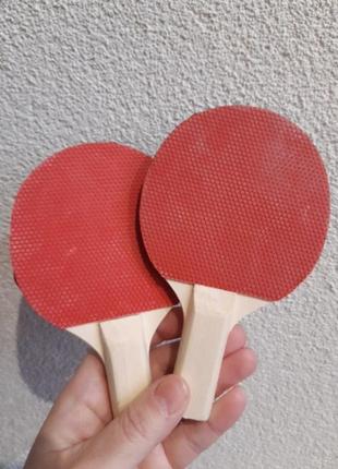 Міні ракетки для настільного тенісу5 фото