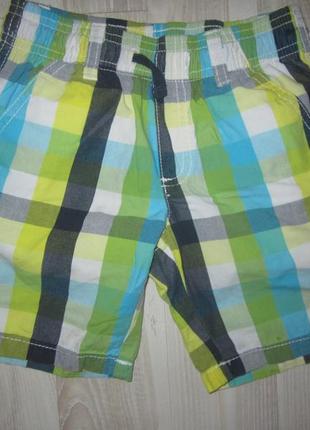 Бавовняні шорти на резинці lupilu