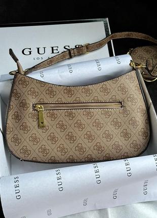 Сумка клатч guess noelle quattro g shoulder bag6 фото