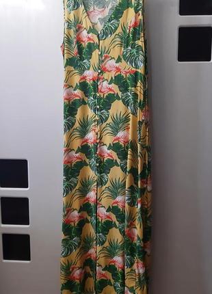 Яркий летний сарафан платье chicoree3 фото