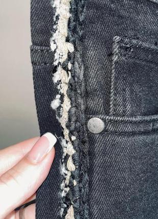 Черные джинсы chanel5 фото