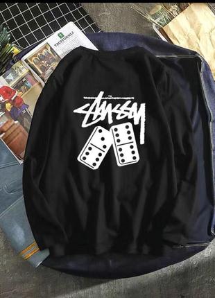 Stussy longsleve/стуси футболка/лонгслив/кофта2 фото