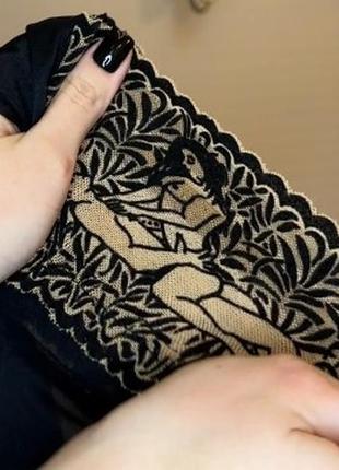 Do2472 чорні панчохи з мереживом камасутра панчоха пози 20den