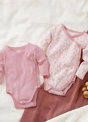 Боди на за тюльпанах био хлопок набор