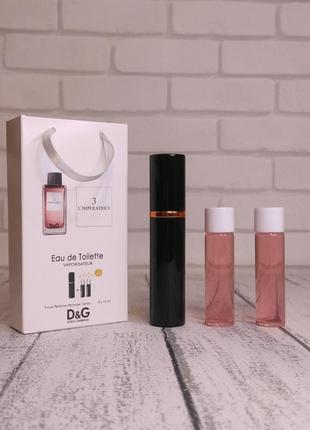 Подарочный набор парфюма d&g 3 l'imperatrice