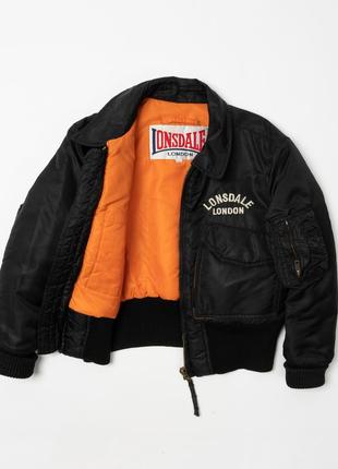 Lonsdale london vintage bomber jacket женская куртка бомбер