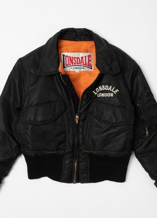 Lonsdale london vintage bomber jacket женская куртка бомбер2 фото