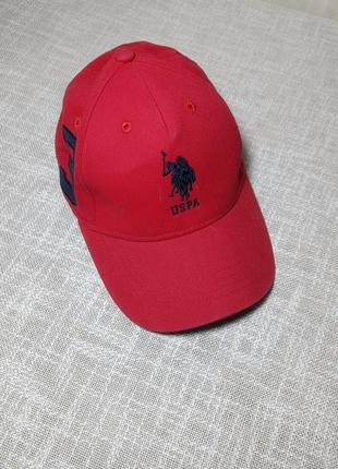 Кепка бейсболка бейс uspa polo. бейсболка u.s. polo assn. червона кепка u.s. polo assn