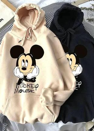 Худи микки mickey  oversize двухнить5 фото