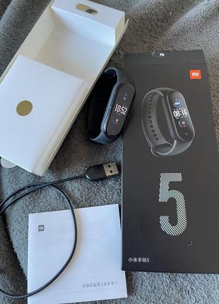 Mi band 5 фітнес браслет