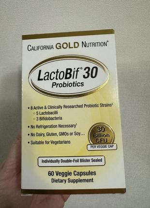 Lactobif - 30 млрд - 60 капсул3 фото