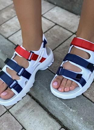 Сандали fila sandal  colors босоножки босоніжки сандалі8 фото