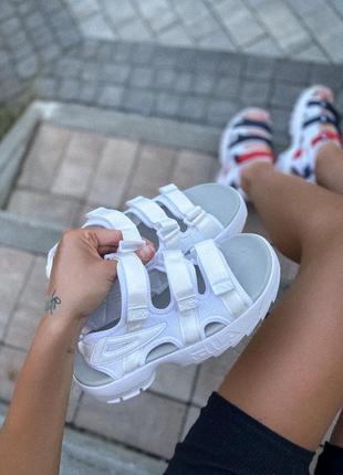 Сандали fila sandal  white сандалі босоніжки босоножки2 фото