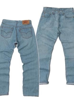 Levis 501 vintage blue jeans мужские брюки джинсы