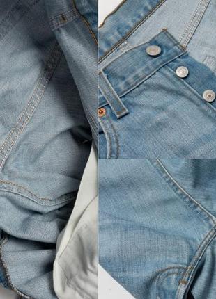 Levis 501 vintage blue jeans чоловічі штани джинси9 фото