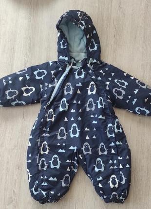 Комбинезон демисезонный с милым принтом