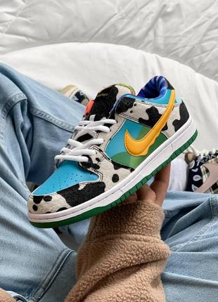 Кроссовки nike sb dunk'ben &amp; jerry's1 фото