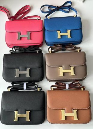 hermes constance 5165 144294685 Sac a main Hermes Paris Bombay en cuir box marron