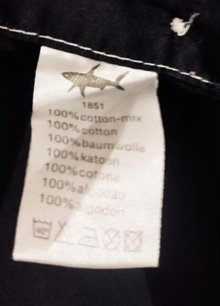 Неймовірна бавовняна сорочка відомого бренду з італії paul & shark.5 фото
