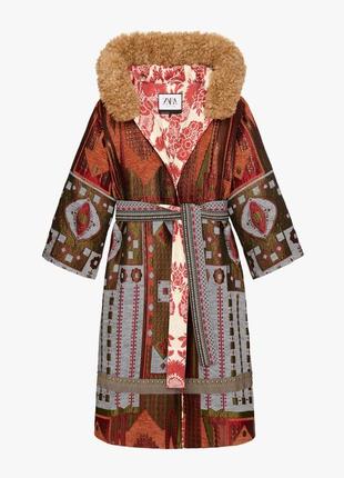 Пальто этно стиль zara limited edition.