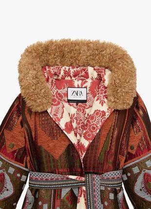 Пальто этно стиль zara limited edition.