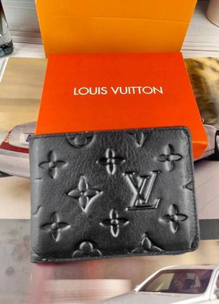 Кожаный мужской кошелек в стиле louis vuitton луи витон турция