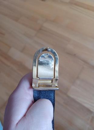 Ремень cuir veritable.