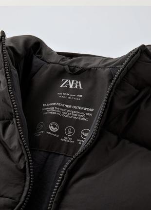 Пуховик  куртка zara3 фото