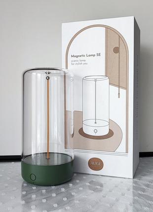 Декоративная настольная атмосферная лампа ночник auge light green