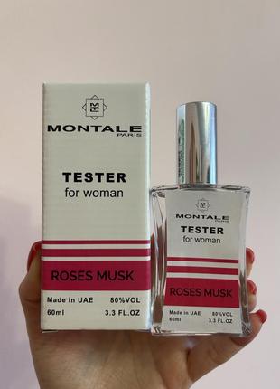 Парфуми montale - roses musk 60 мл.🌹 парфуми, духи, туалетна вода, спрей, тестер, пробнік1 фото