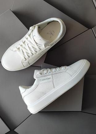 Женские кроссовки кельвин кляин (calvin klein) белые 36-41 р