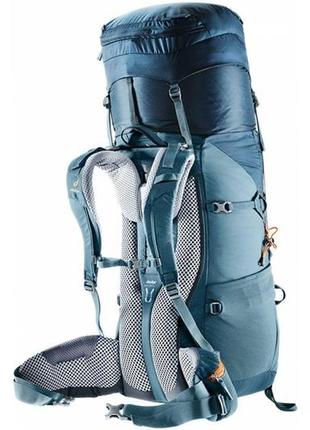 Рюкзак deuter aircontact lite 50+10l (navy/arctic)3 фото