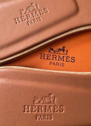 Шльопанці в стилі hermes 25 см та 25,5 см4 фото