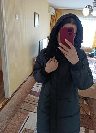 Курточка довга з капюшоном2 фото